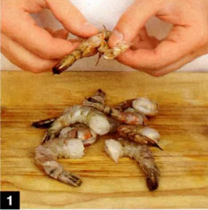 шашлык +из морепродуктов.